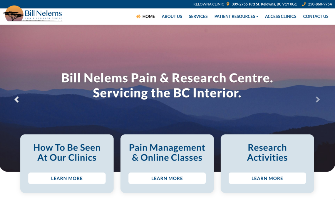 Bill Nelems Pain and Research Centre