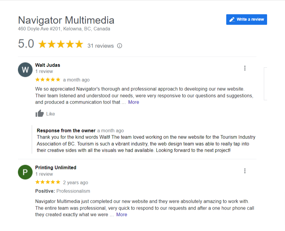 Customer Reviews and Testimonials